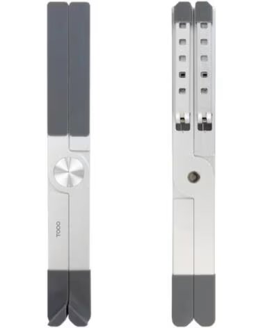 TOOQ Soporte plegable dispositivos hasta 17 Plata