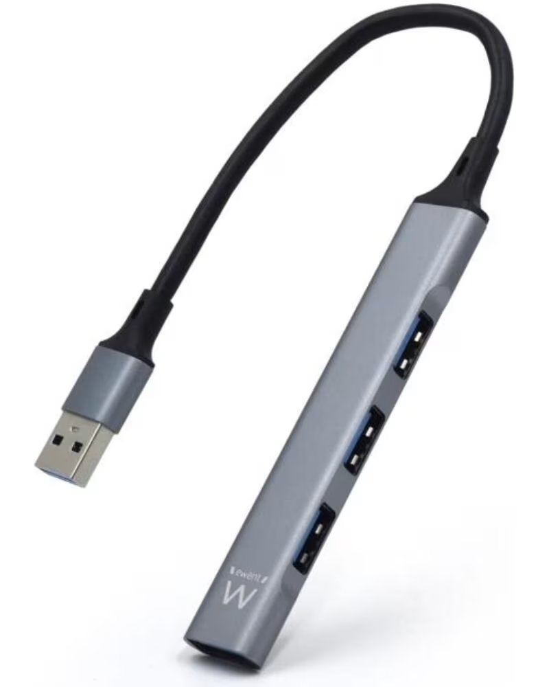 EWENT Hub Slim Usb 4 puertos