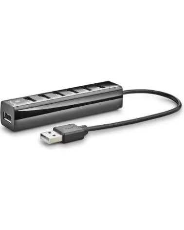 NGS Hub 7 puertos usb 2 0 tiny negro plug play - 480mbps