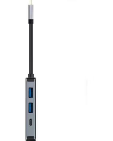 NANO CABLE Nanocable Hub USB-C 3xUSB3 0USB-CUSB-C PD 15cm