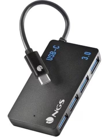 NGS Wonder 4 Hub 4 puertos usb-c