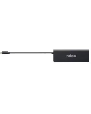 NILOX Docking Station UsbC 8 EN 1 Dual 4K 1000Mbps