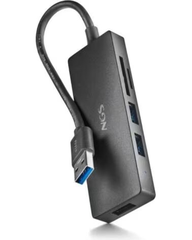 NGS Hub Reader 3 0 con lector de tarjeta