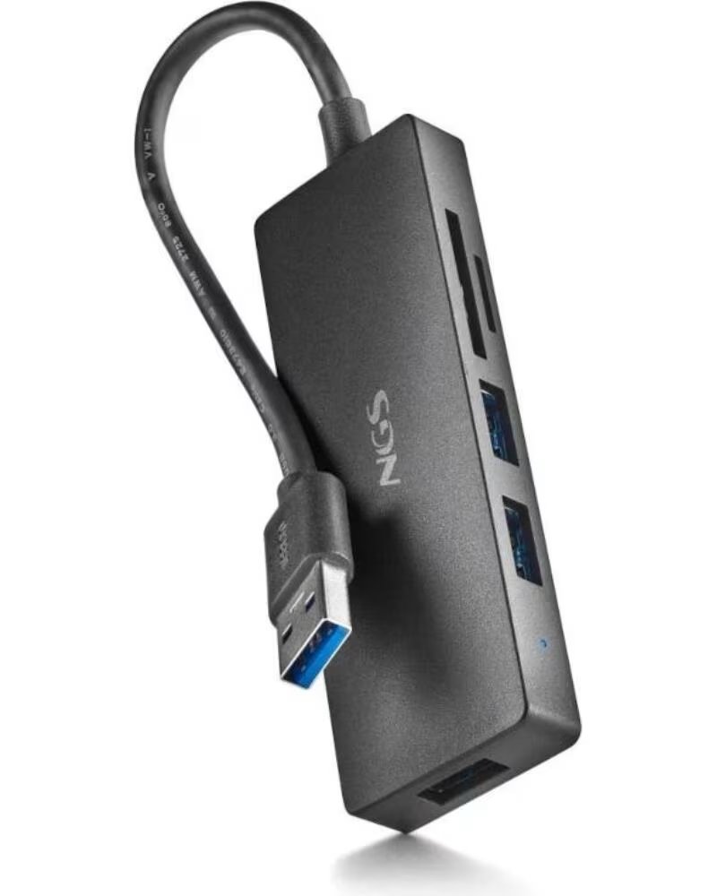 NGS Hub Reader 3 0 con lector de tarjeta