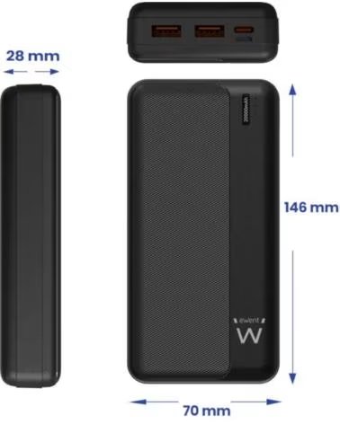 EWENT POWERBANK 20000mAh PD 22 5W