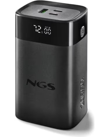 NGS BATERIA EXTERNA PORTATIL CARGA RAPIDA 65W