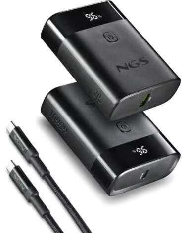 NGS BATERIA EXTERNA PORTATIL CARGA RAPIDA 22 5W