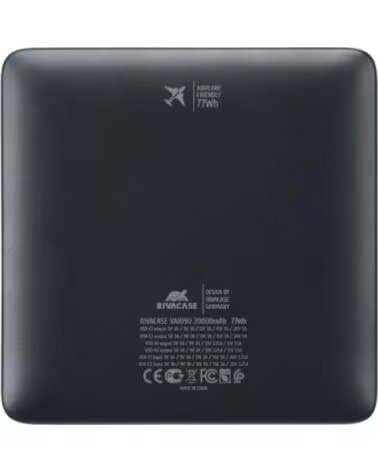 RIVACASE VA1090 powerbank 20000mAh Turbo PD 100W