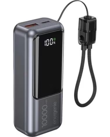 GEMBIRD Powerbank con LCD 10000 mAh Gris