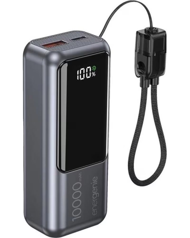 GEMBIRD Powerbank con LCD 10000 mAh Gris