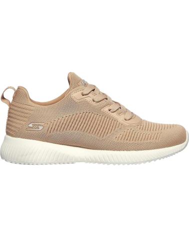 Scarpe sport per Donna SKECHERS BOBS SPORT SQUAD-TOUGH TALK NUDE BEIG