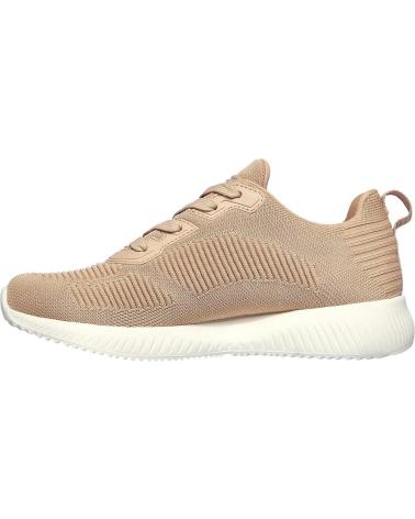 Sapatilhas de Mulher SKECHERS BOBS SPORT SQUAD-TOUGH TALK NUDE BEIG