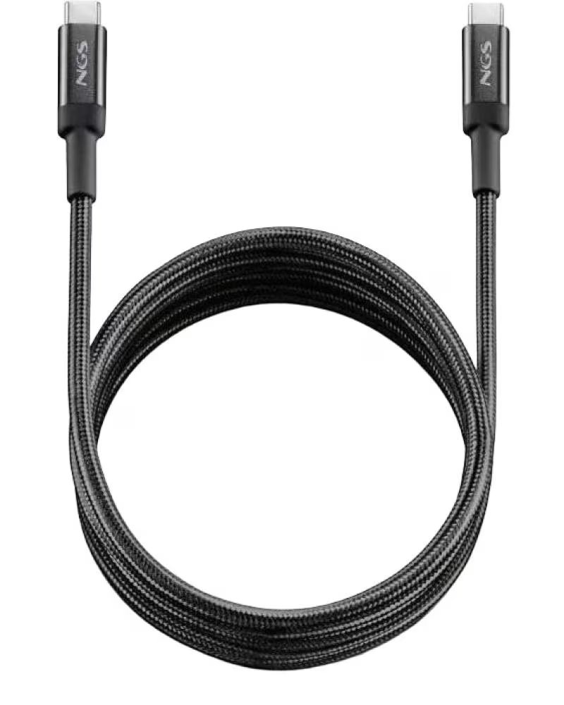 NGS Cable carga rapida USB C A USB C 100w 3M