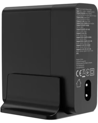 GEMBIRD Cargador rapido USB GaN 5 puertos 140 W