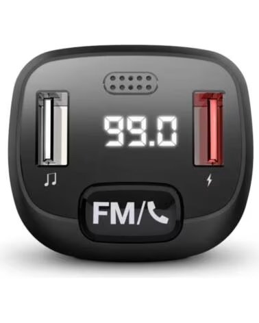 ENERGY SISTEM Car FM Talk Negro