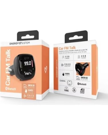 ENERGY SISTEM Car FM Talk Negro