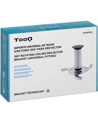 TOOQ PJ1010TN-S Soporte Proyector Techo Plata