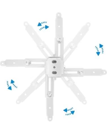 TOOQ PJ2012T-W Soporte Proyector Techo Blanco