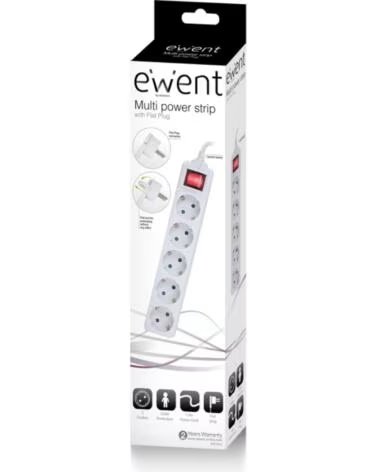 EWENT EW3955 Regleta 5 Tomas - 1 interruptor 1 5m