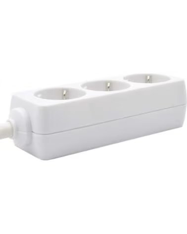 EWENT Ew3958 Regleta 3 tomas Blanco