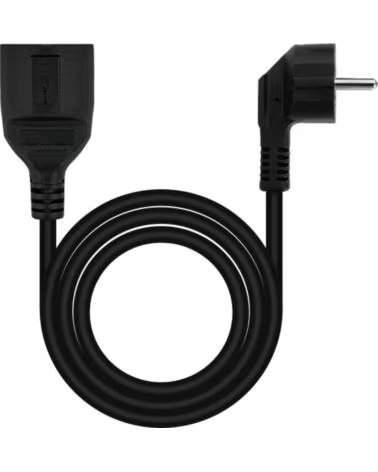 NANO CABLE Nanocable Cable Alim Alargador schuko negro 5 M