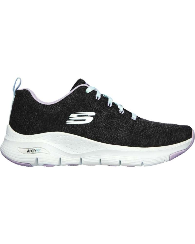 Scarpe sport per Donna SKECHERS ZAPATILLAS PARA MUJER EN COLOR GRIS GRIS