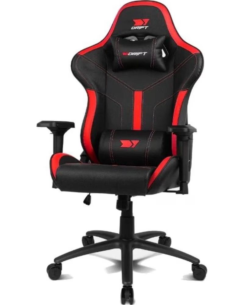 DRIFT Silla Gaming DR350 Negra-Roja