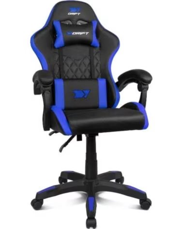 DRIFT Silla Gaming DR35 Negra-Azul Electrico