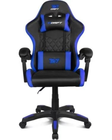 DRIFT Silla Gaming DR35 Negra-Azul Electrico