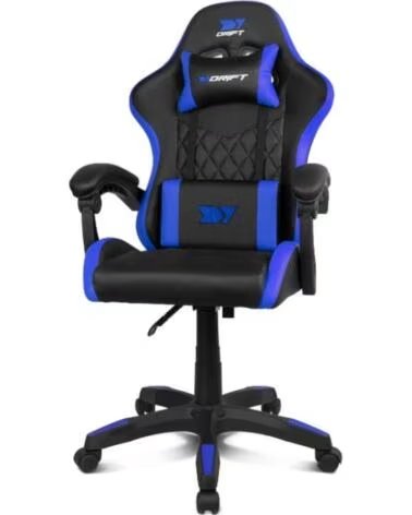 DRIFT Silla Gaming DR35 Negra-Azul Electrico