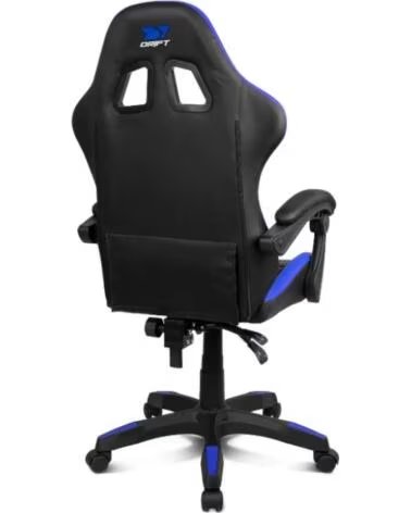 DRIFT Silla Gaming DR35 Negra-Azul Electrico