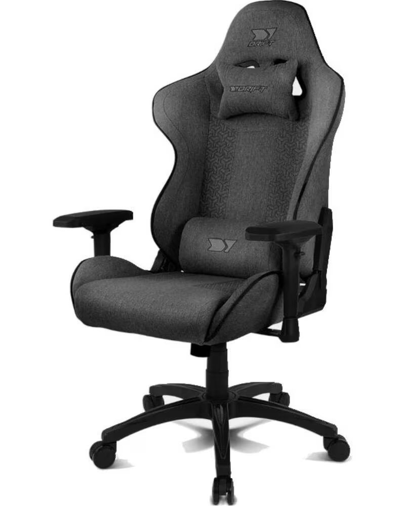 DRIFT SILLA GAMING DR190 FABRIC GRIS OSCURO