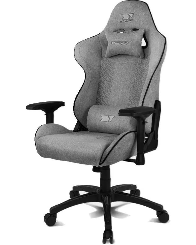 DRIFT GAMING STUHL DR190 STOFF GRAU