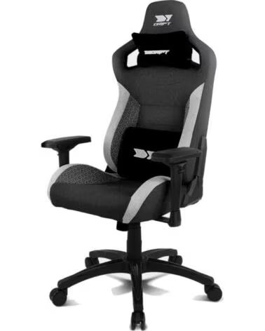 DRIFT Silla gaming dr220 gris y blanca