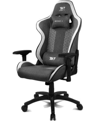 DRIFT Silla gaming dr190 gris y blanco