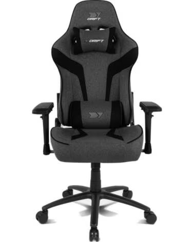 DRIFT GAMING STUHL DR90XXL STOFF GRAU-SCHWARZ