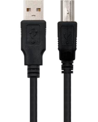 NANO CABLE Nanocable Cable USB 2 0 Impresora Tipo A-M-B-M 1 M