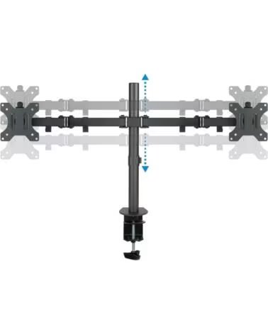 TOOQ DB1232TN-B Soporte Monitor Mesa 2Brazos 13-32