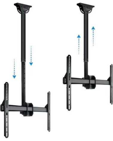 TOOQ LPCE1170TSLI-B Soporte techo TV 37-70 Negro