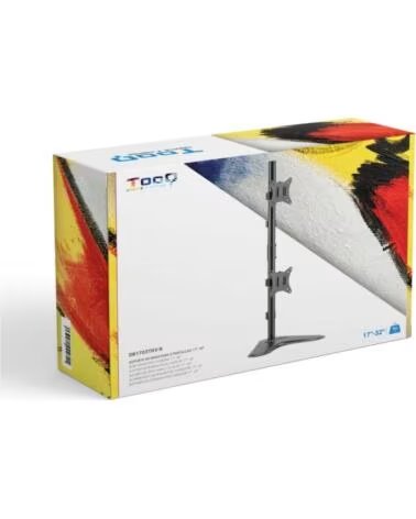 TOOQ Soporte mesa DB1703TNV-B 2 brazos Vertical