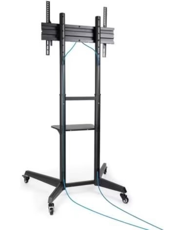TOOQ FS1170M-B Soporte suelo ruedas Ramses 37-70