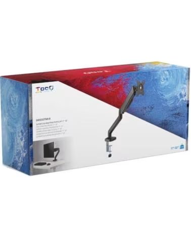 TOOQ DB5032TNR-B Soporte mesa 1 brazo 17-32