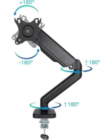 TOOQ DB5032TNR-B Soporte mesa 1 brazo 17-32