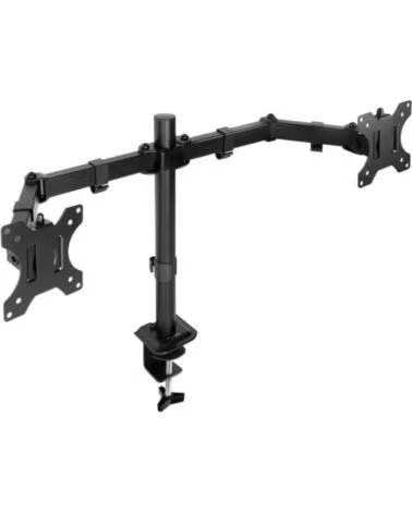 TOOQ Soporte mesa DB1802TN-B 2 brazos 17-27