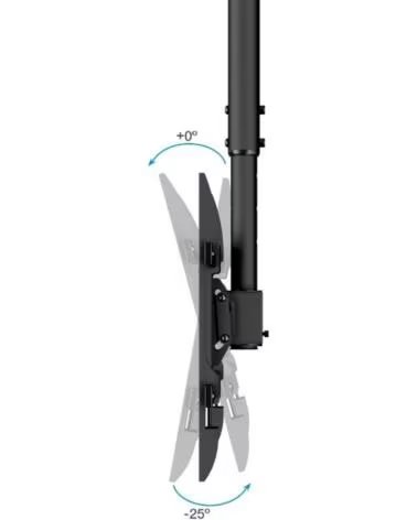 TOOQ LPCE1186TSLI-B Soporte techo TV 43-86