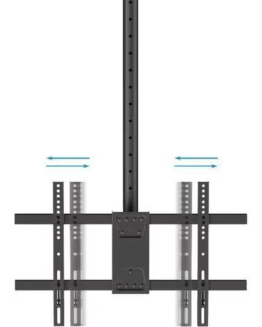 TOOQ LPCE1186TSLI-XL-B Soporte techo TV 43-86