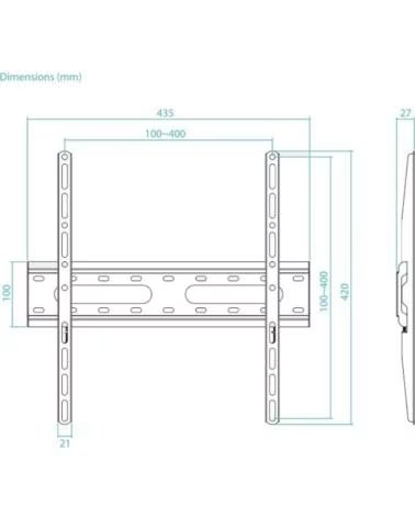 TOOQ Soporte pared vesa hasta 70 pulgadas 400x400mm max 45kg