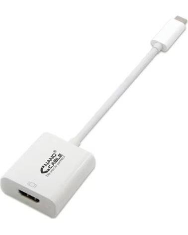 NANO CABLE Nanocable Conversor USB-C A HDMI 4K 15 cm