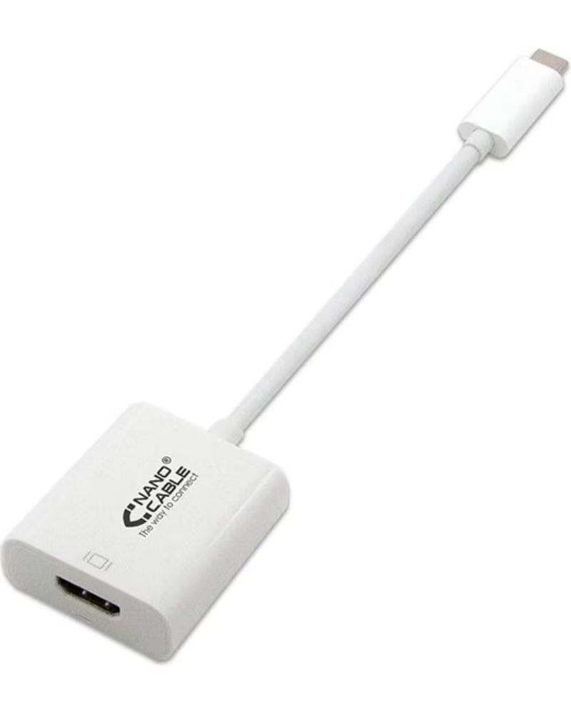 NANO CABLE Nanocable Conversor USB-C A HDMI 4K 15 cm