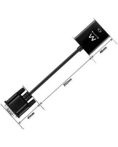 EWENT EW9866 Adaptador Vga-Hdmi con Audio